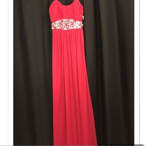 Stunning Floor Length Red Dress